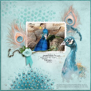 Iridescent Peacock