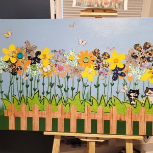 Mixed Media Canvas Art March 2025