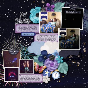 up all night & fireworks