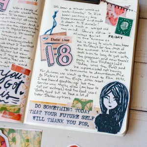 Daily Journal (right closeup)