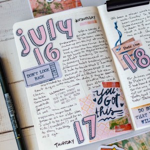 Daily Journal (Left closeup)