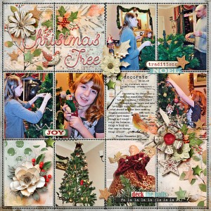 Decorating the Christmas Tree