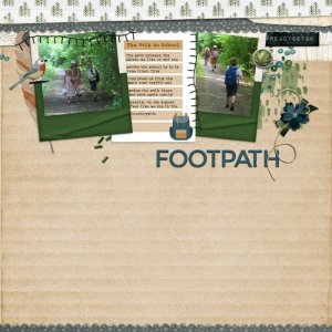 Footpath to School
