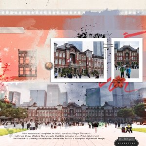 ScrapLikeAngela - Tokyo Station