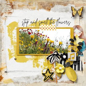 Stop and smell the flowers