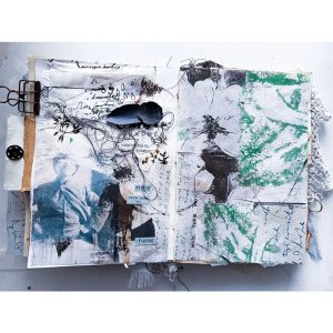 Pivot from here to there - Hybrid Junk Journal