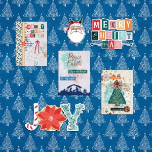 Christmas ATCs - December AJM Week 1