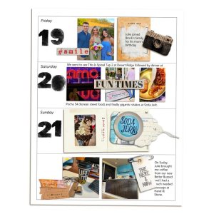 Week 38 Memory Planner