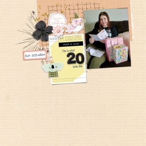 MOC13 - 1 - clean & simple bday