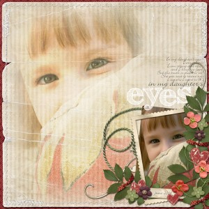my daughter's eyes