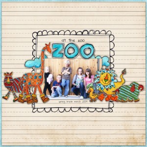 at the zoo