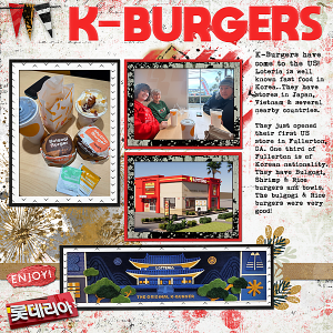K-Burgers Day 4 - Judge a Book By It's Cover