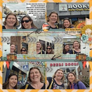 MOC 13 - January 6 - Chevrons or Arrows - Indie Bookstore Day