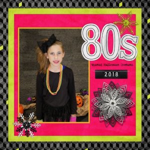 Rockin the 80s Costume