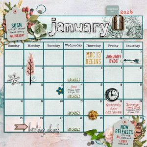 January 2026 Calendar