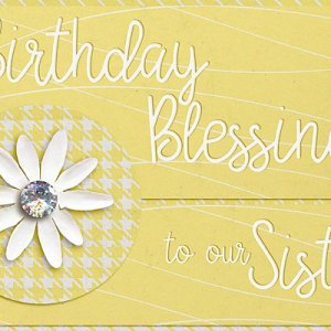 Birthday Blessings Card