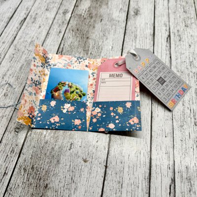 Gift card holder - inside