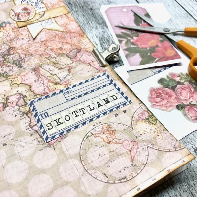 Travelers Notebook - Cover, close up