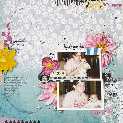 Hybrid Layout for Rachel Jefferies with HMV 43 Laughing