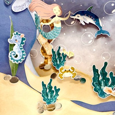 Ocean Diorama - close up 1