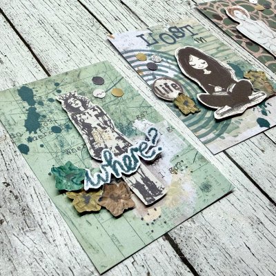 Artist Trading Cards - close up