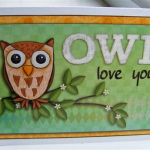Owl Love You - hybrid card