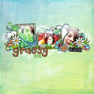 Grassy girl