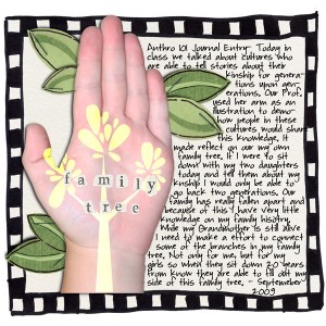 Anthropology 101- Journal Entry