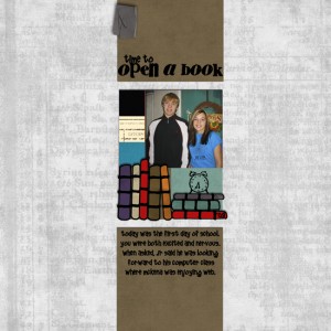 An open book