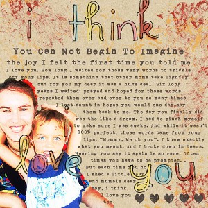 I Think, I love You