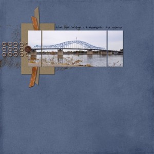 the blue bridge