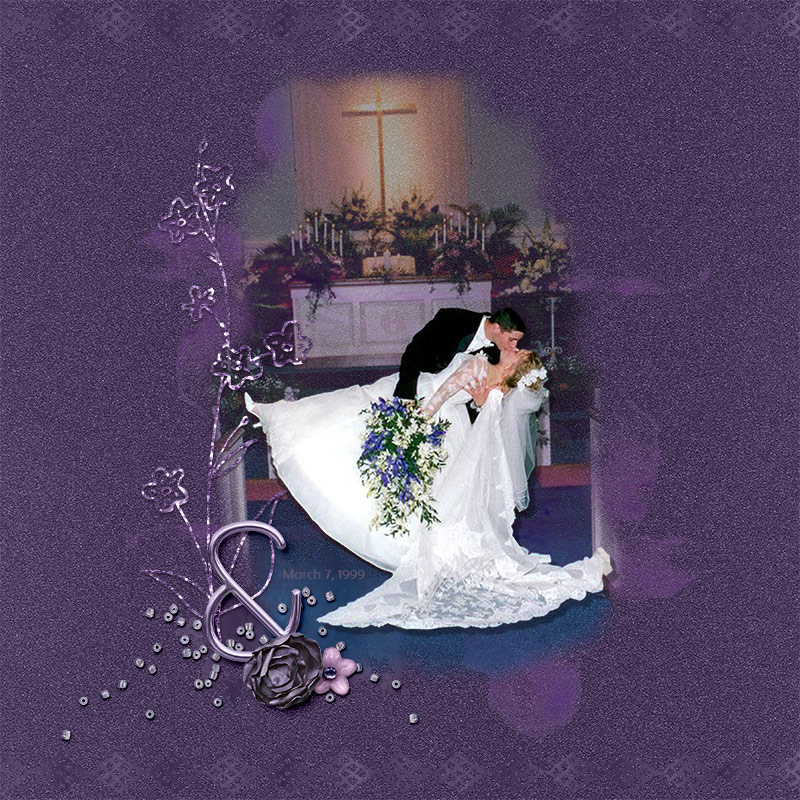 1-8-21 Monochrome - Wedding Kiss