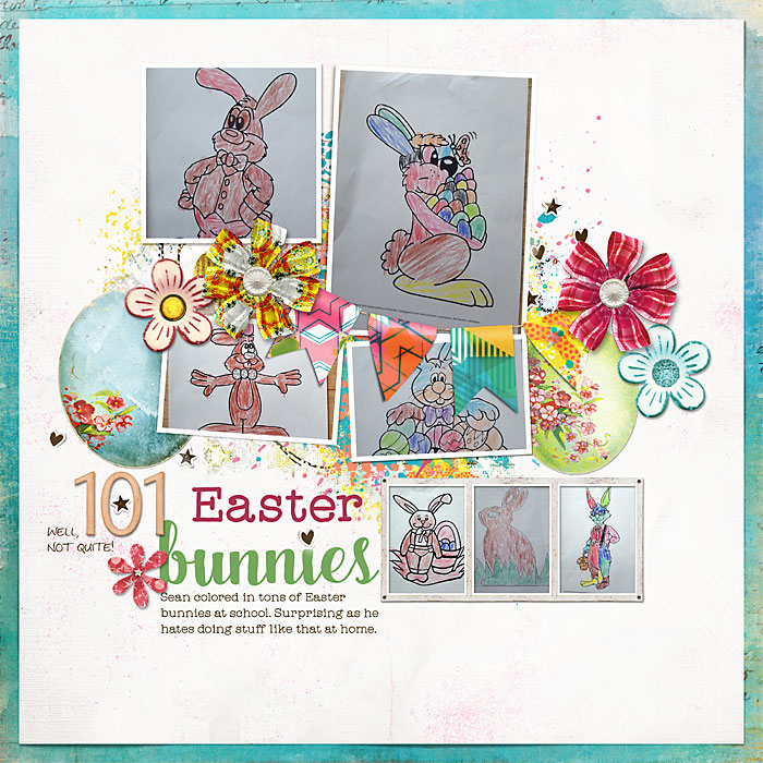 101 Easter bunnies