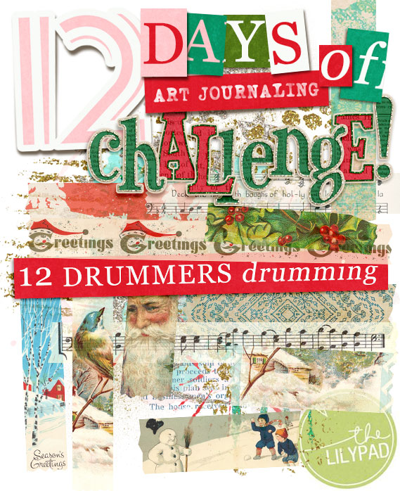 12 Days of Art Journaling - DAY #12