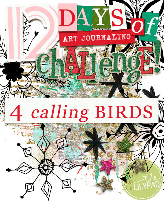 12 Days of Art Journaling - DAY #4