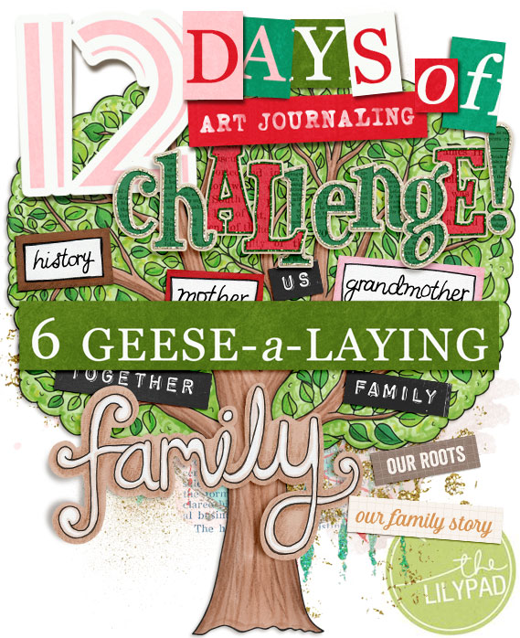 12 Days of Art Journaling - DAY #6