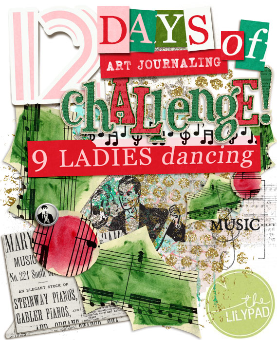 12 Days of Art Journaling - DAY #9