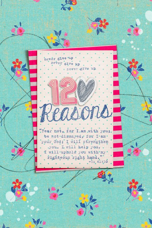 12 Reasons mini book cover