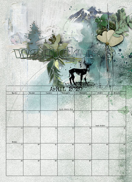12 Weeks Until Christmas - April