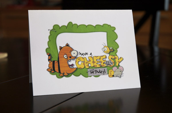 12th Birthday Card
