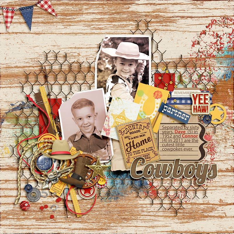 1952-and-2012-Little-cowpokes