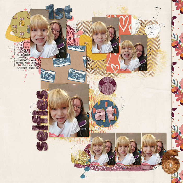 1st Selfies at 6