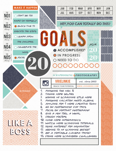 20 Goals For 2020