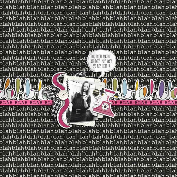 2006 : Blah Blah Blah Black