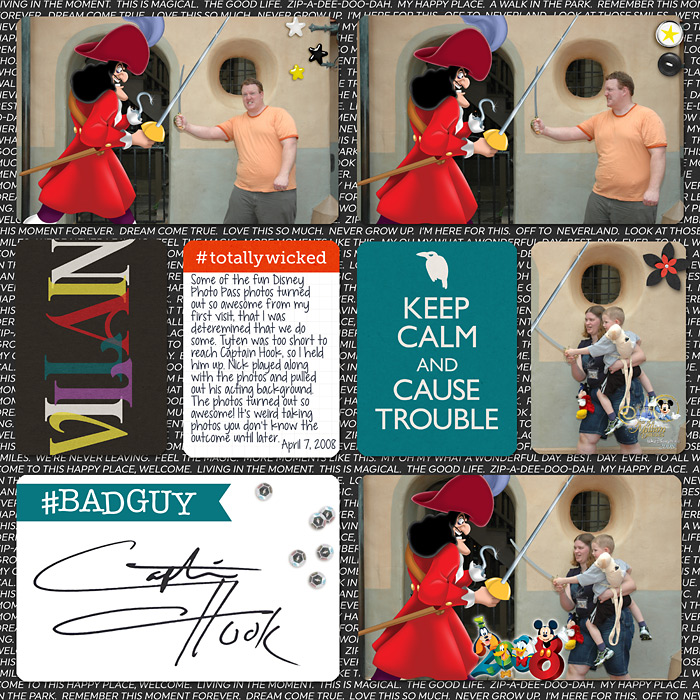 2008 WDW Captain Hook