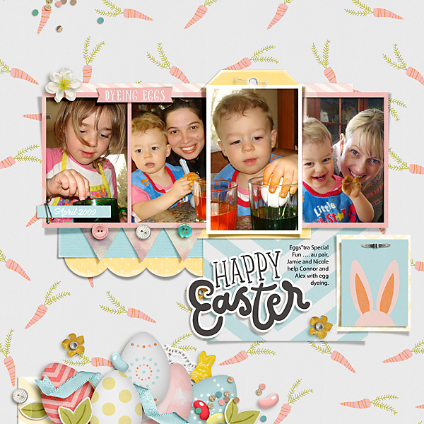 2009 Happy Easter Dyeing Eggs