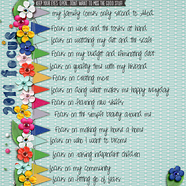 2014 focus list