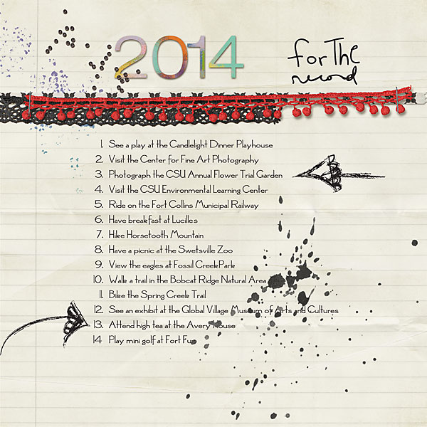 2014 List