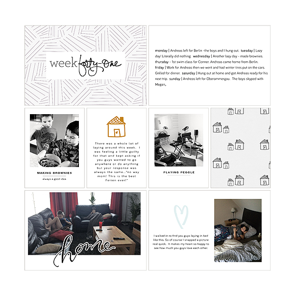 2015 Project Life week 41 left