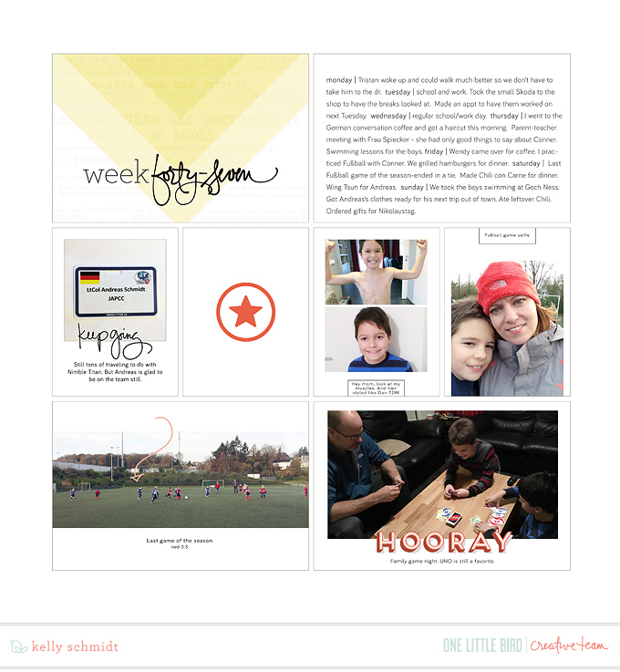 2015 Project Life Week 47